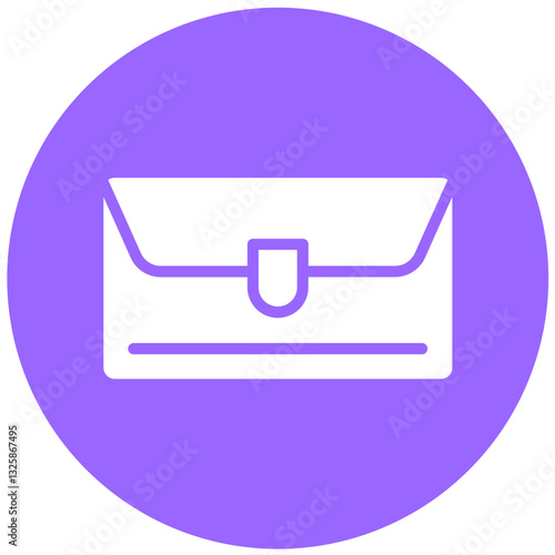 Vector Design Clutch Bag Icon Style