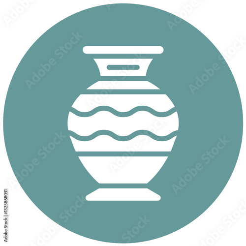 Vector Design Vase Icon Style