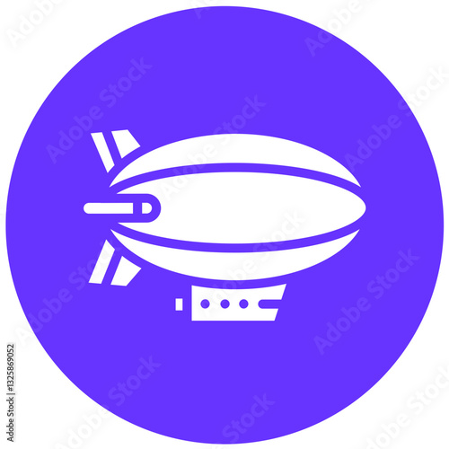 Vector Design Zeppelin Icon Style