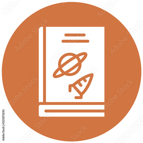 Vector Design Literary Style Icon Style