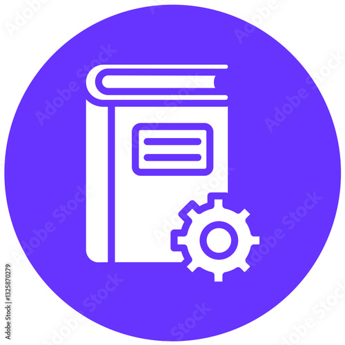 Vector Design Literary Theory Icon Style
