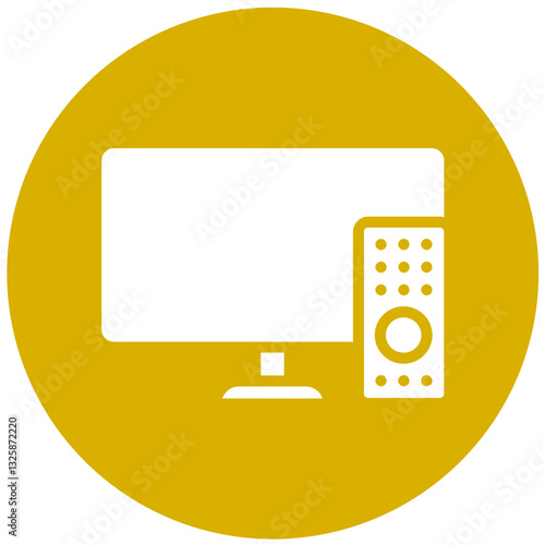 Vector Design Television Icon Style