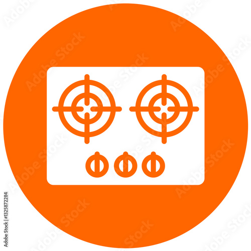 Vector Design Gas Stove Icon Style