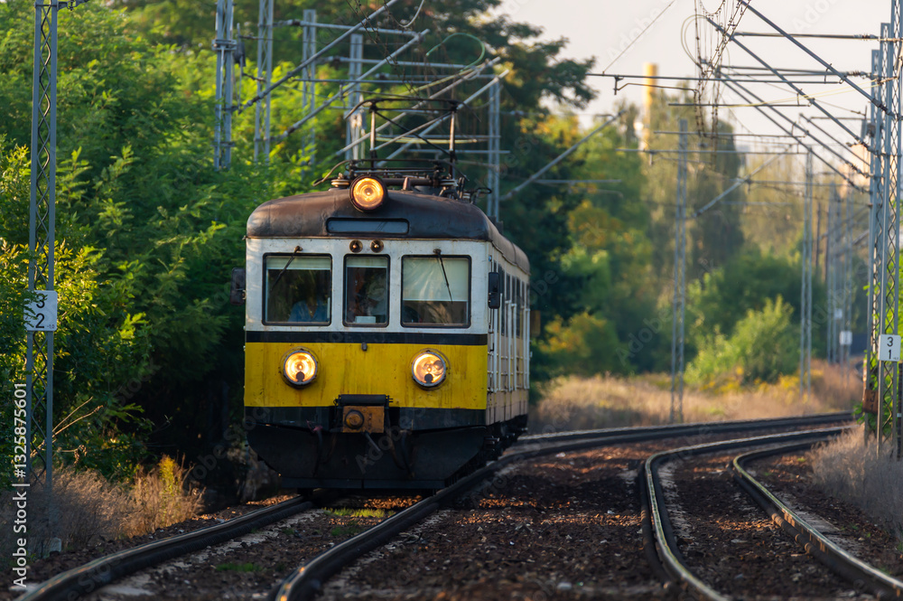Passenger train.