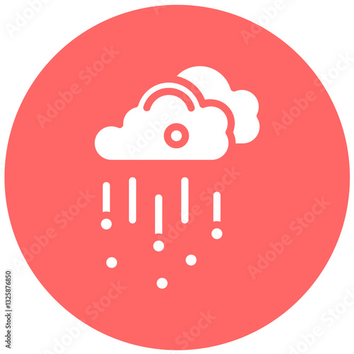 Vector Design Hail Icon Style