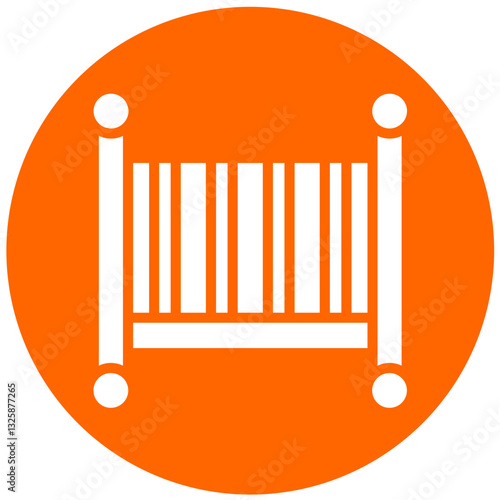 Vector Design Crib Icon Style