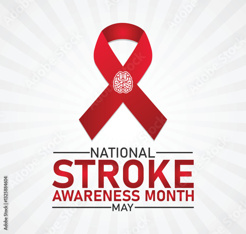 National Stroke Awareness Month May.  Prevention, Symptoms and Treatment