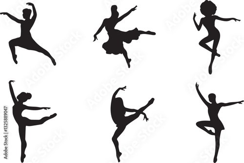 Dancing silhouette