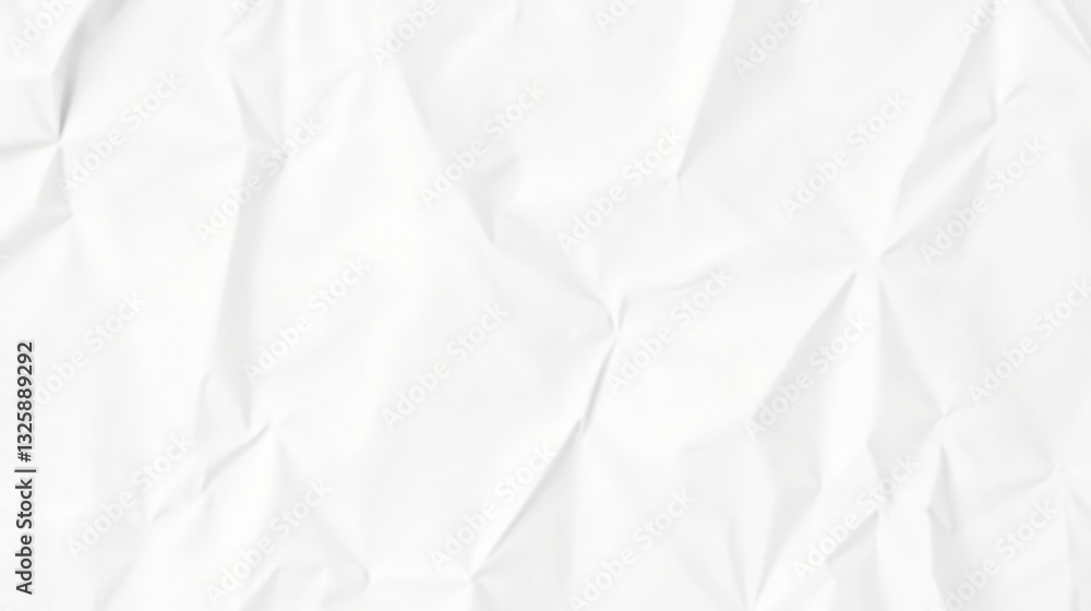 Crumpled white paper texture background rough folds surface abstract design minimal art blank space light creases natural pattern smooth detailed wrinkle Crumpled white paper texture background rough folds surface abstract design minimal art blank space light creases natural pattern smooth detailed wrinkle