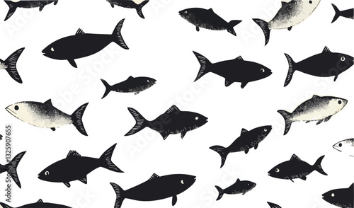 collection patern of fish