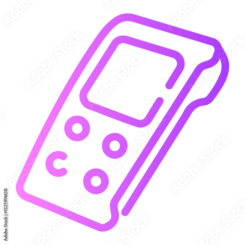 edc Line Gradient Icon