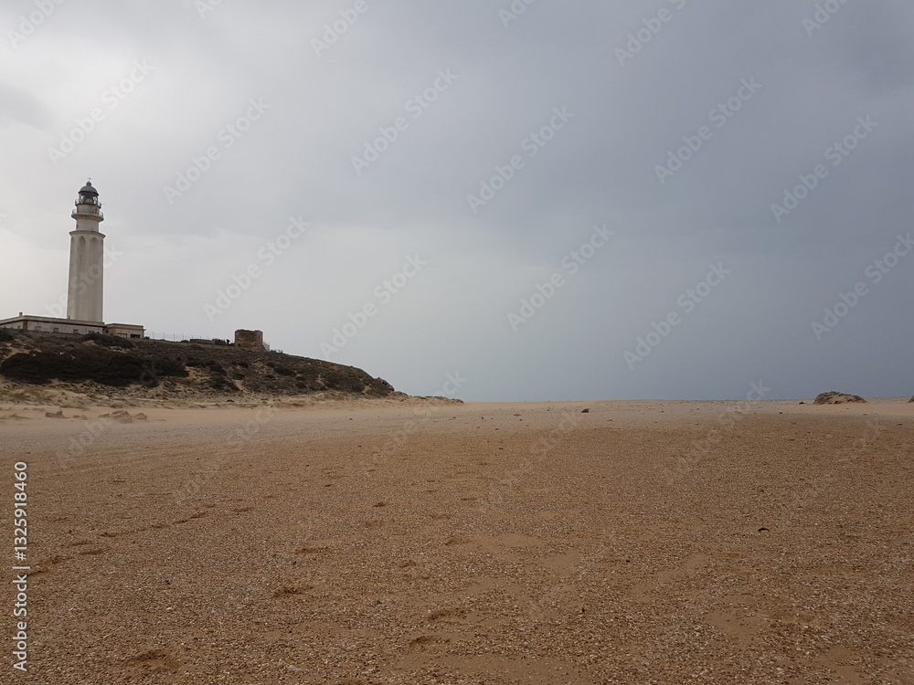 Lighthouse Trafalgar
I was walking along the beach to the cape of Trafalgar and the surrounding looked special and like a desert