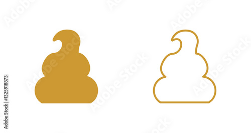 Pile of Poo Icon Design