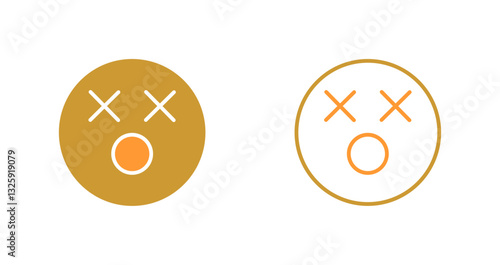 Dizzy Face Icon Design