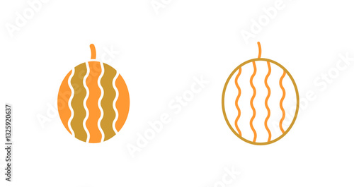 Watermelon Icon Design