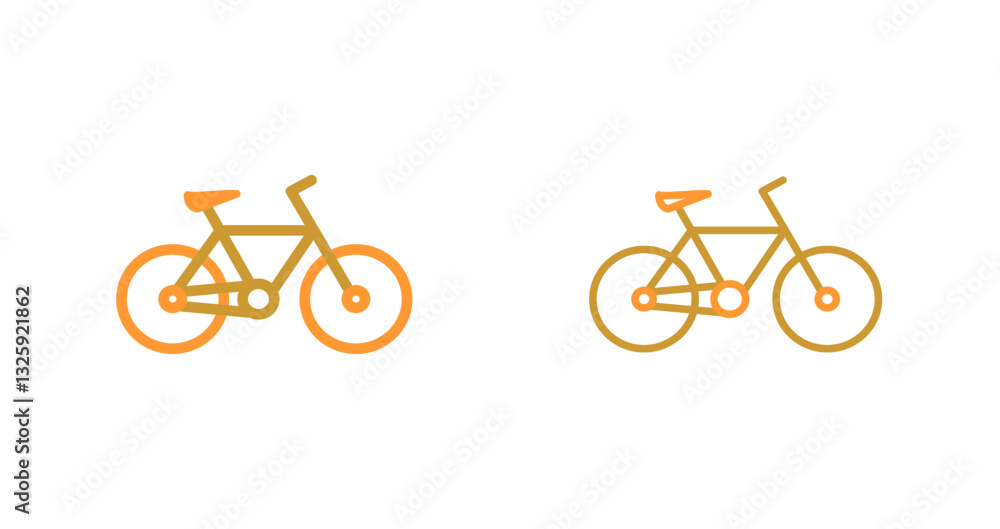 Obraz premium Bike Ride Icon Design