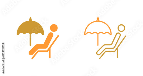 Relaxing Day Icon Design