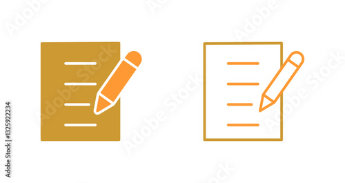 Personalized Note Icon Design