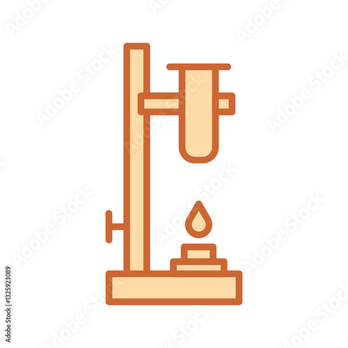 Bunsen Burner Vector Icon