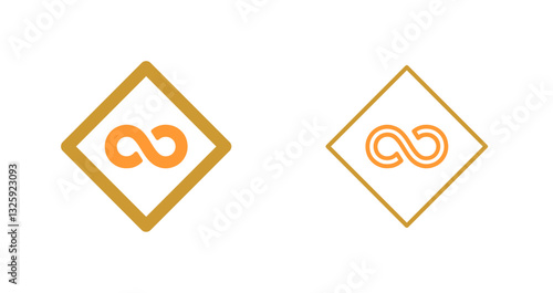 Infinity Sign Icon Design