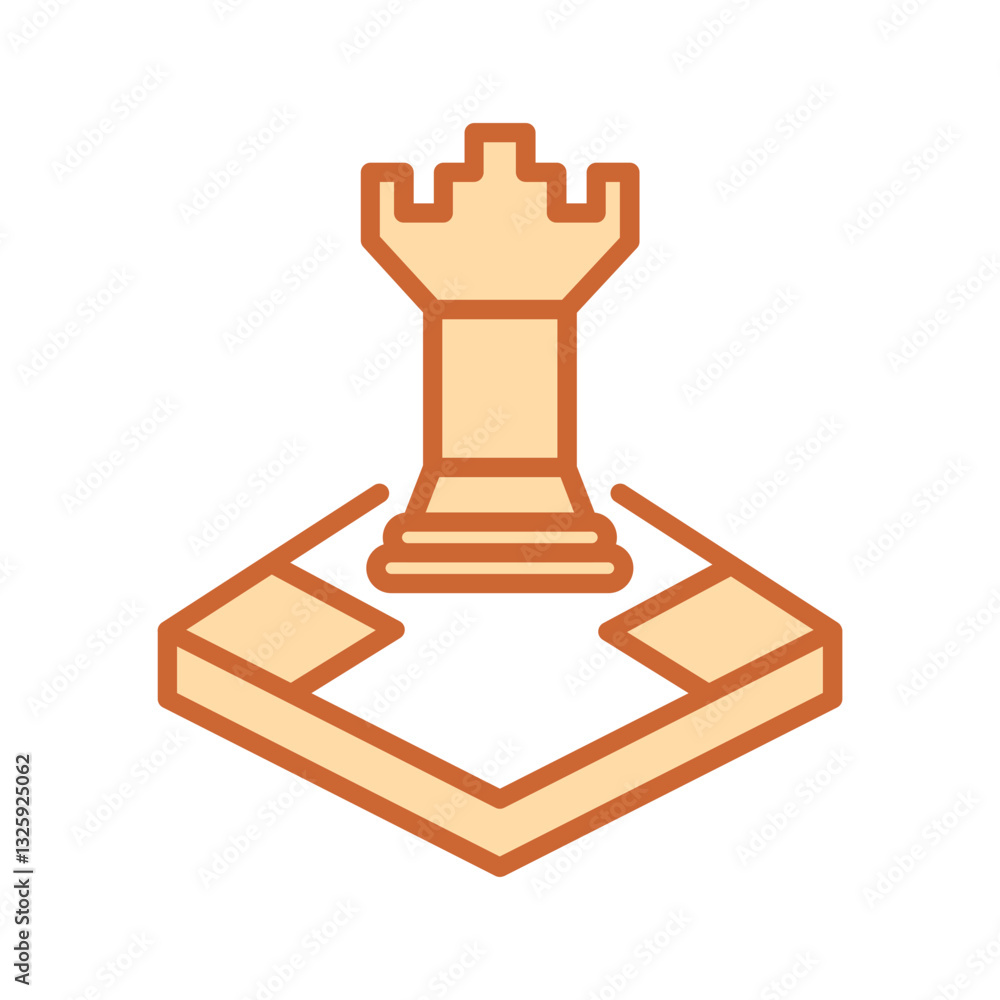 Strategy Game Vector Icon