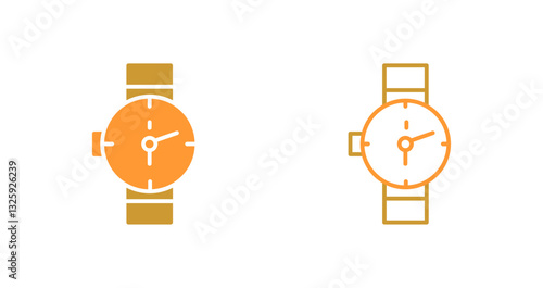 Monitor Watch Icon Design