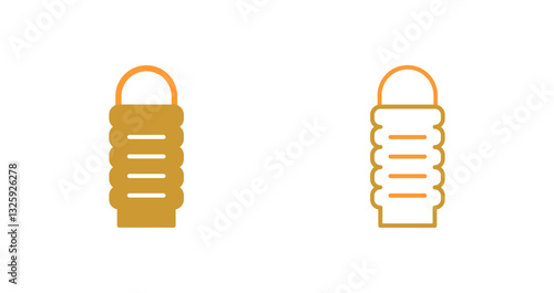 Sleeping Bags Icon Design