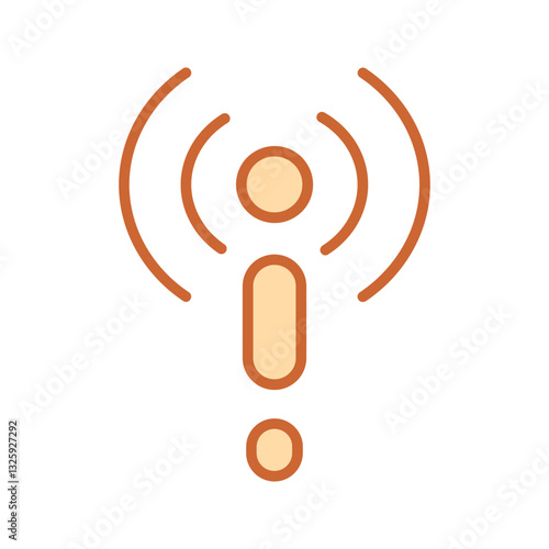 Network Troubleshooting Vector Icon