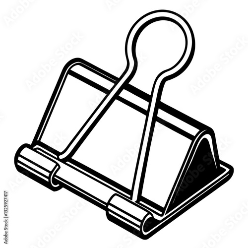 paper clip on white background