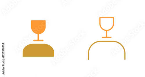Wine Snob Icon Design