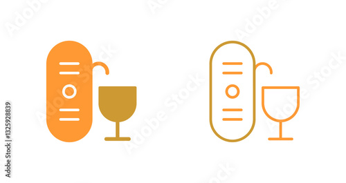 Wine Aerator Icon Design