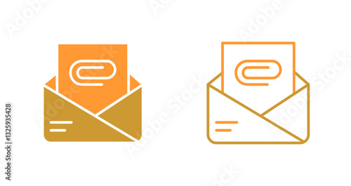 Attachment Clip Icon Design