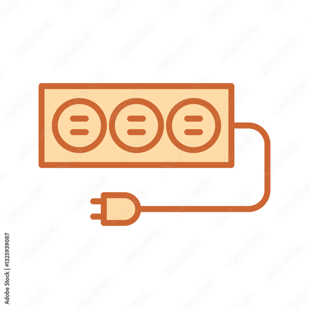 Surge Protector Vector Icon Surge Protector Vector Icon