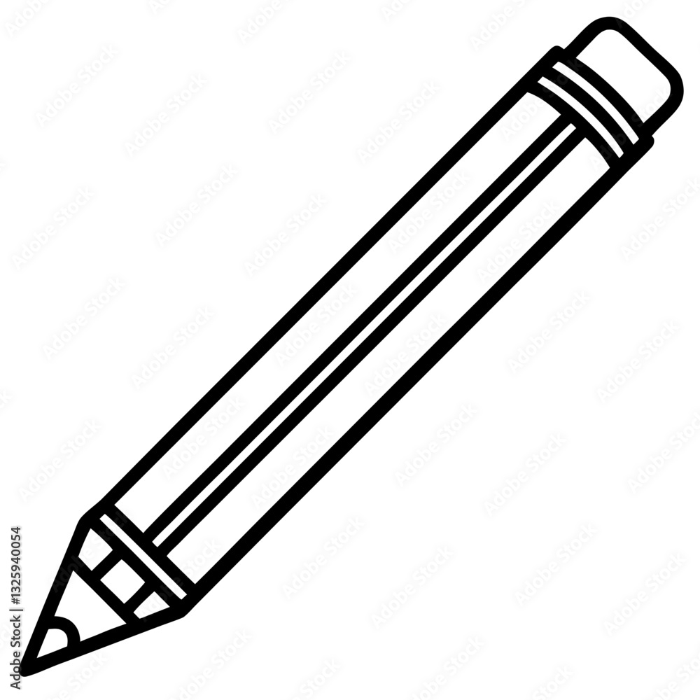 pen and pencil vector illustration pen and pencil vector illustration