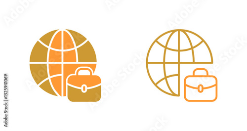 International Job Icon Design