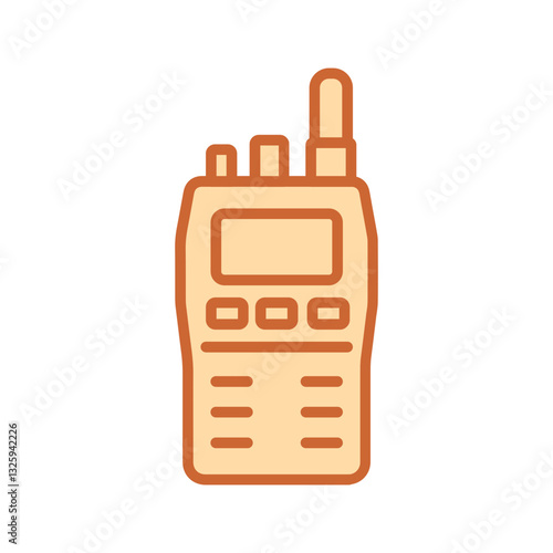 Police Radio Vector Icon