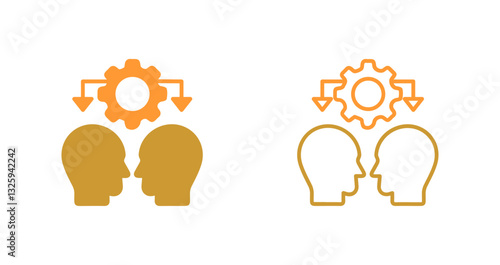 Conflict Management Icon Design