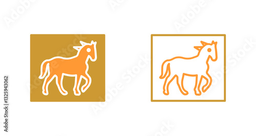 Pin the Tail Game Icon Design