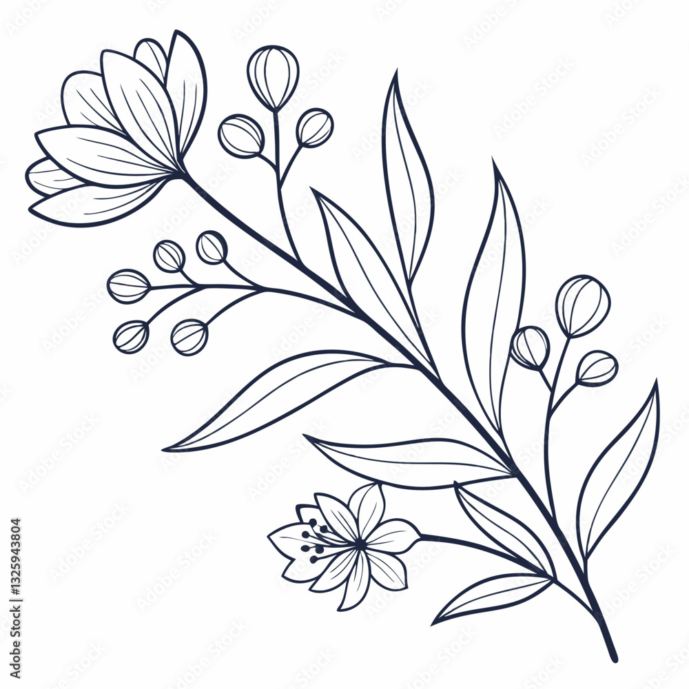 floral design element floral design element