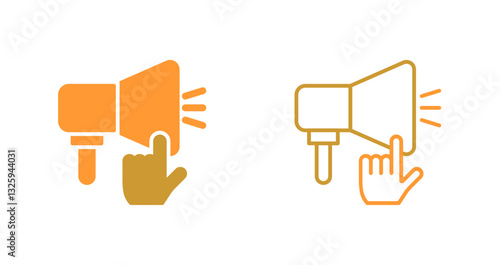 Call to Action Icon Design