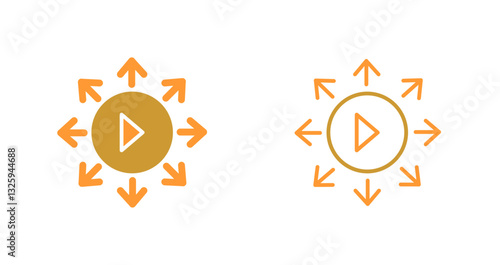 Viral Content Icon Design