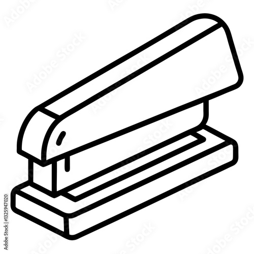 stapler isolated on white