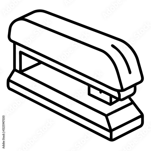 stapler isolated on white