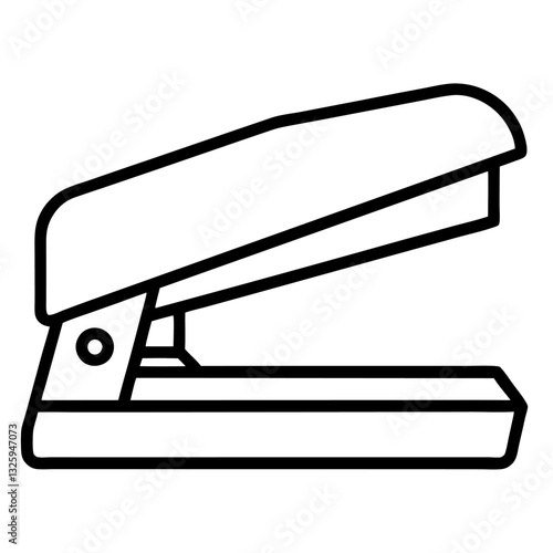 stapler isolated on white