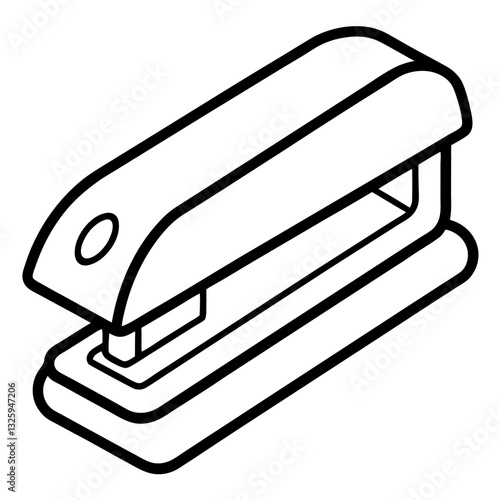stapler isolated on white