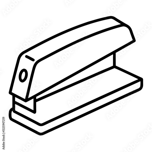 stapler isolated on white