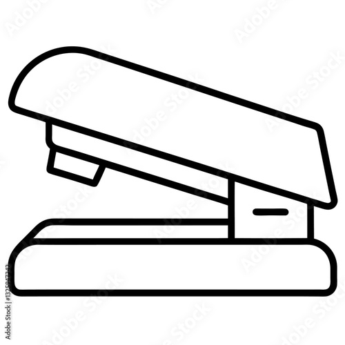 stapler isolated on white