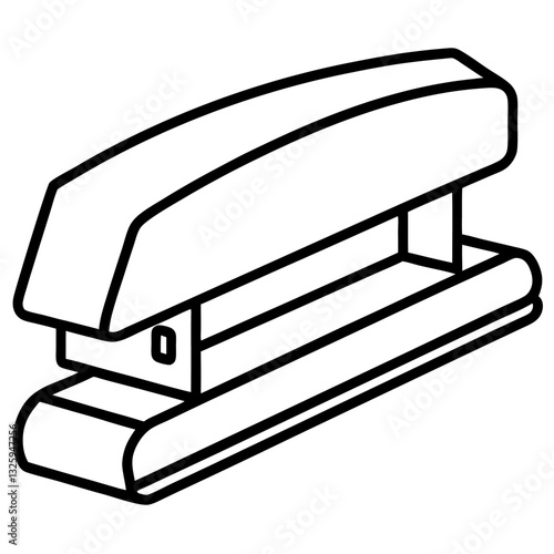 stapler isolated on white