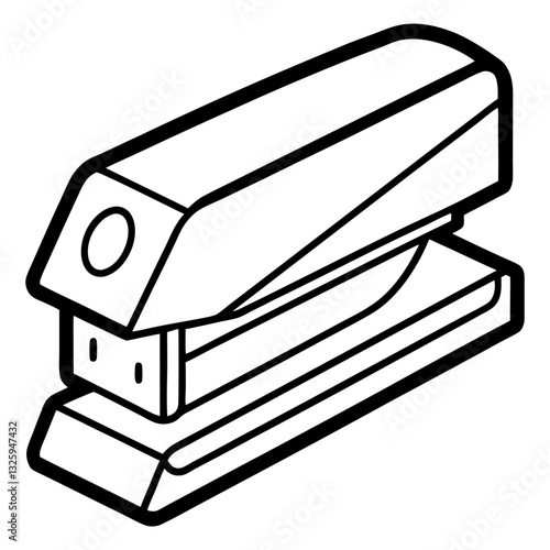 stapler isolated on white