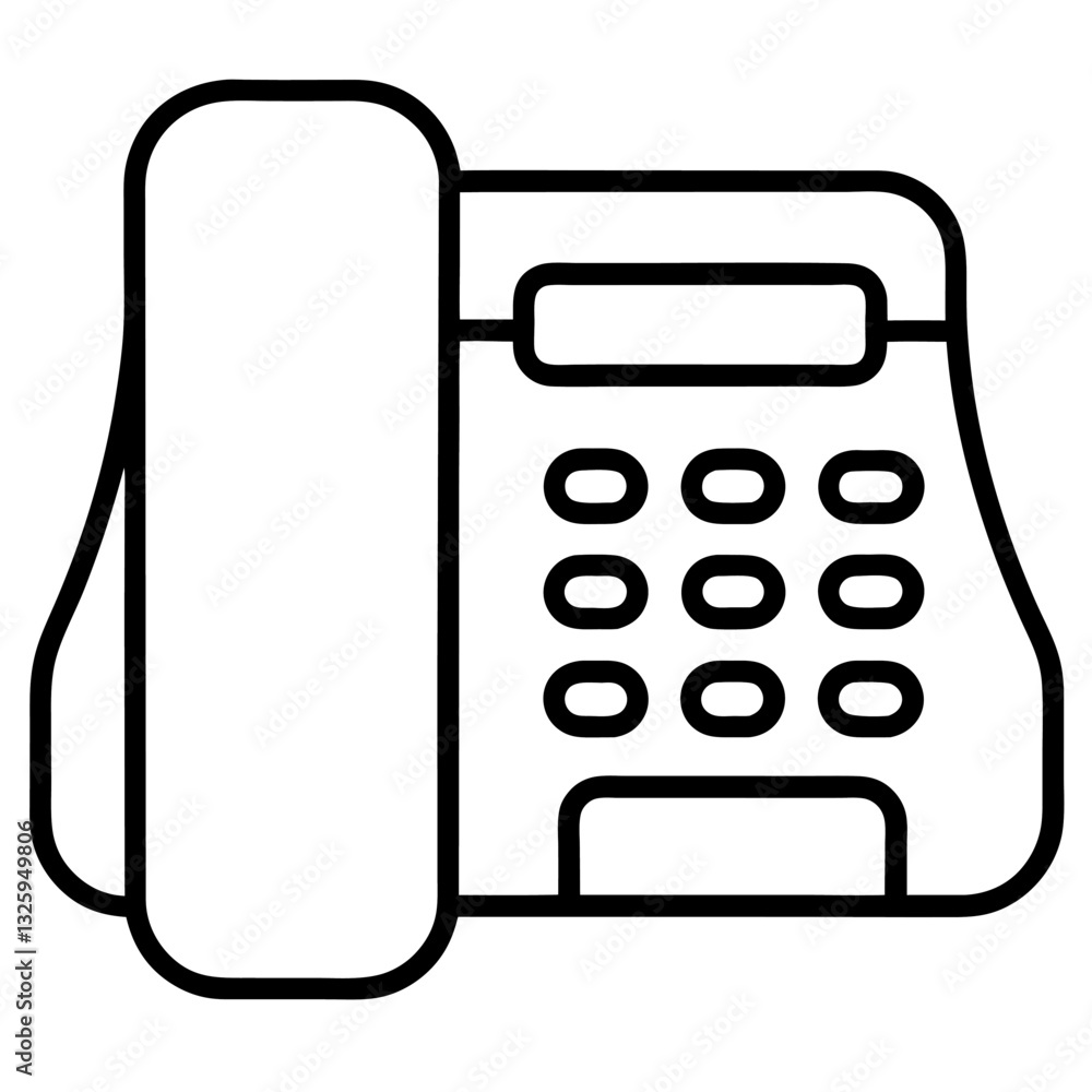 retro telephone isolated on white background retro telephone isolated on white background